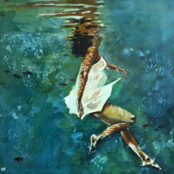 Respiro d'amore 80x80 cm