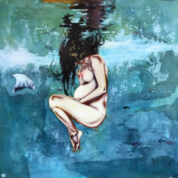 Profondo amore materno 80x80 cm