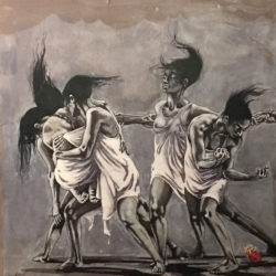 La catena spezzata 70x70 cm