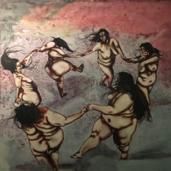 Strano vero? Tutti vogliono essere qualcuno tranne che se stessi 110x110 cm